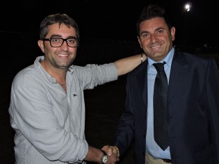 Il presidente Zippo con il ds Filosa