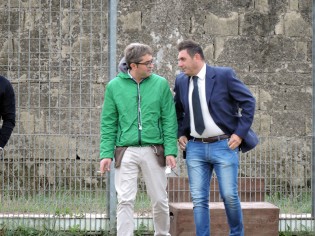 Il presidente Zippo con il ds Filosa