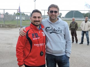 Il presidente Zippo con Rufo