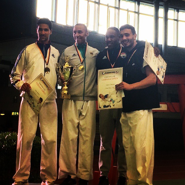 Valentino Fioravante terzo alla penultima tappa di Premier League di karate