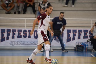 Ciro Giordano autore del raddoppio (Foto Giuseppe Melone)