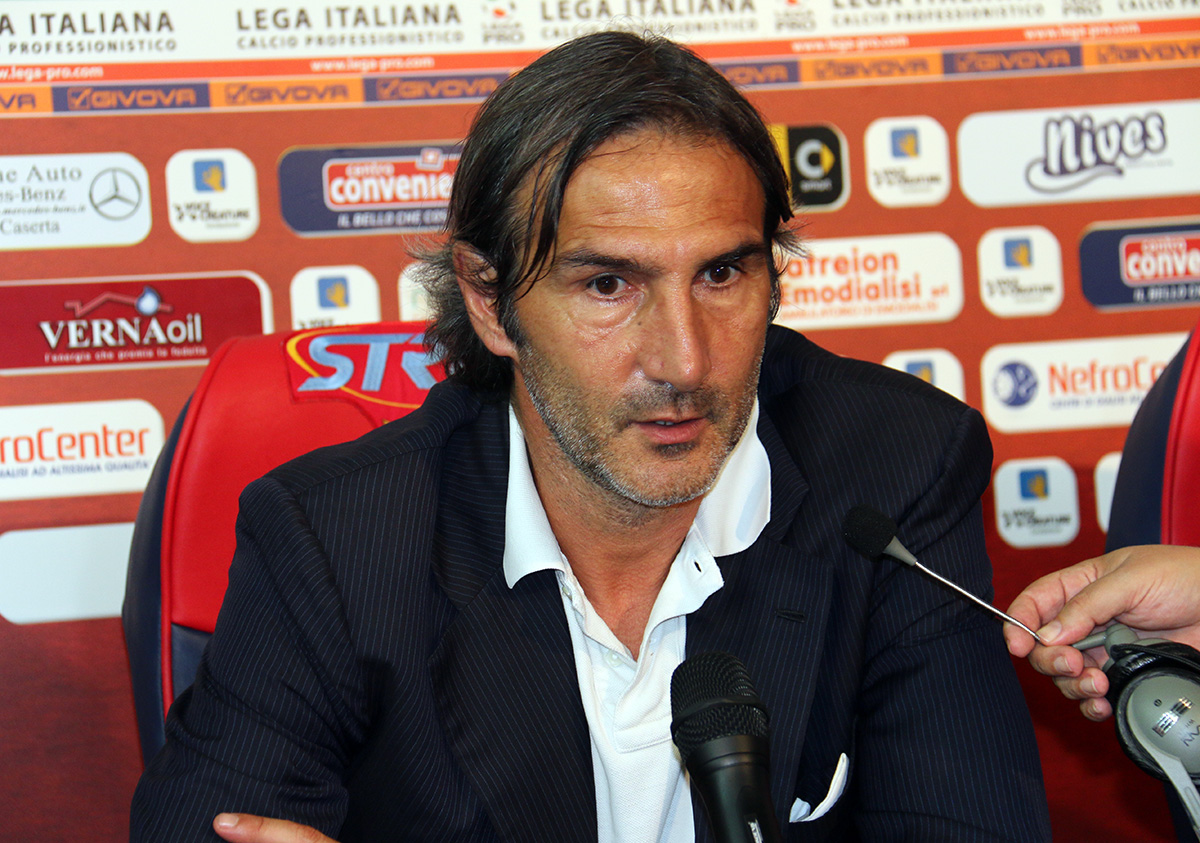 Casertana pronta per il Matera, Gregucci: “Dimentichiamo il passato, pronti per una nuova battaglia”