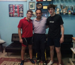 Da sinistra Gianluca Sollitto, Luigi Barca e Tommaso Razzano