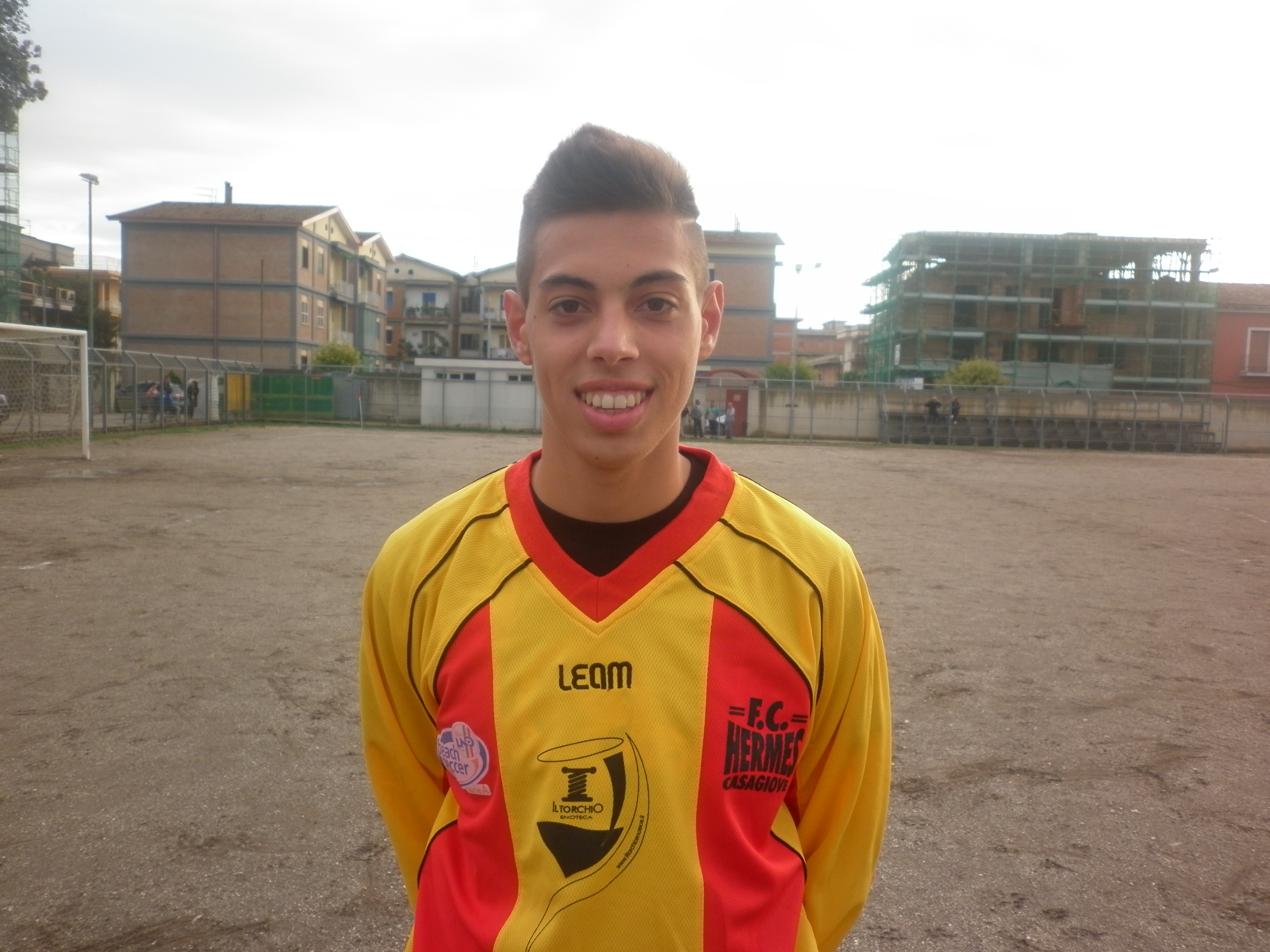 Iannitti e l’Hermes Casagiove: “Con la Sessana speriamo di portare un punto a casa. Emozionato per il primo goal in Eccellenza”