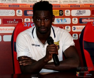 Cissè autore del 3-1 (Foto Giuseppe Scialla)