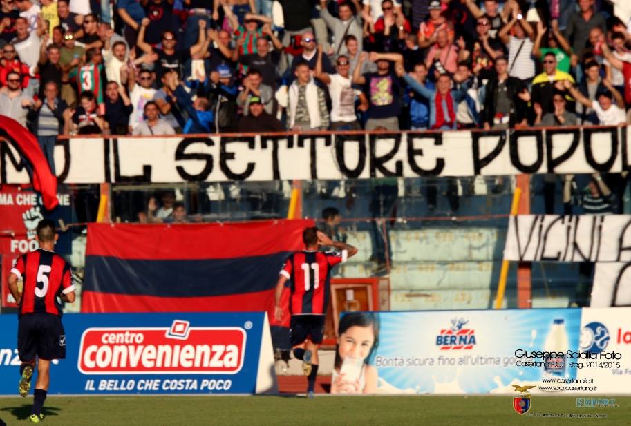 Casertana tre punti d’oro, ma che fatica contro la modesta Ischia