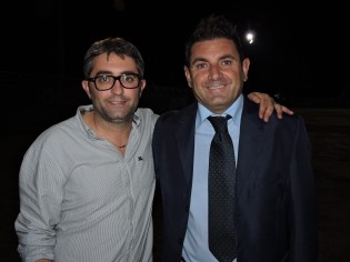 Il presidente Zippo col ds Filosa