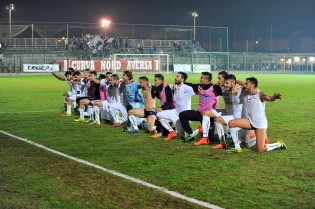 La festa degli stabiesi a fine gara