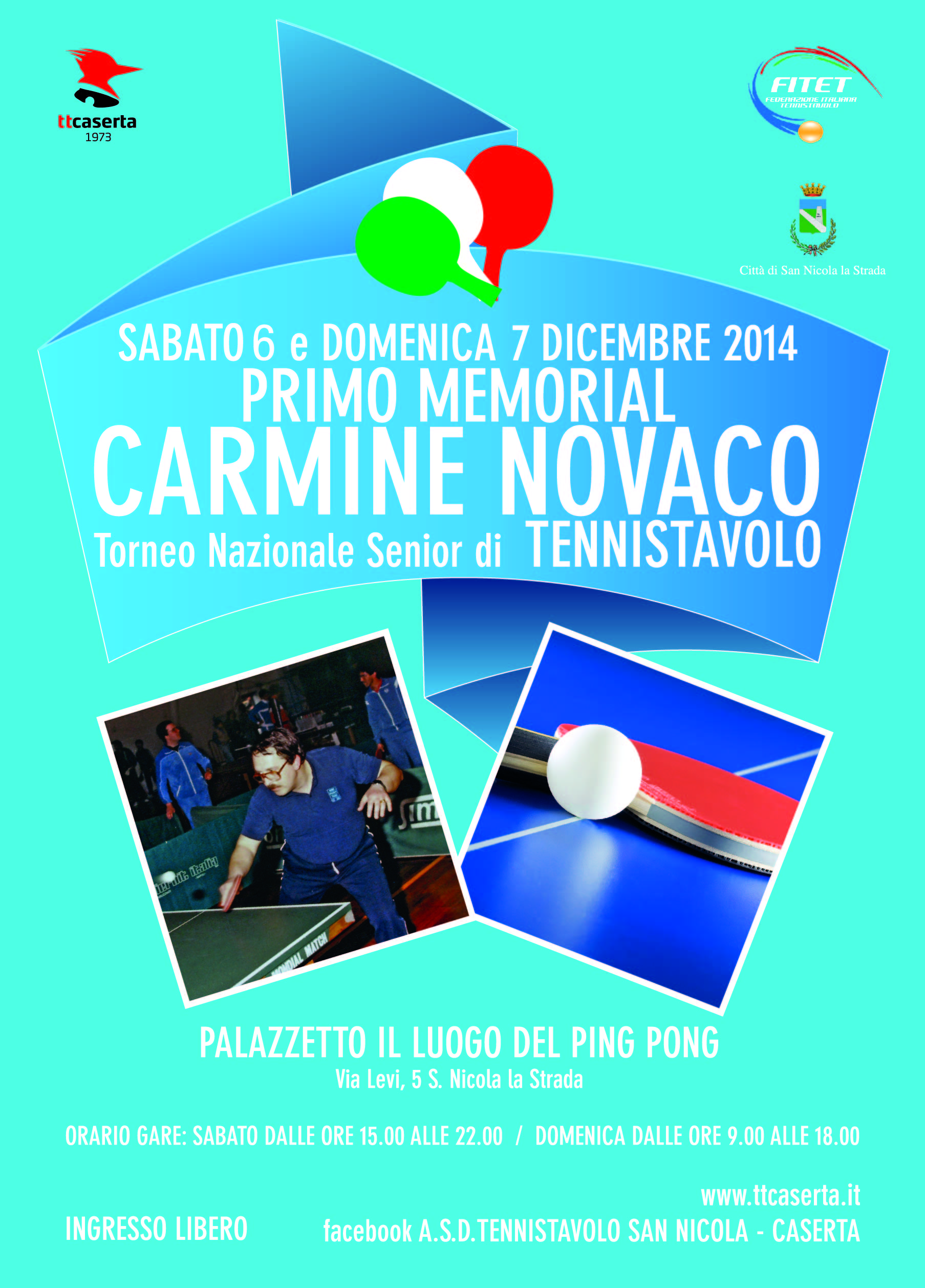 Il TT San Nicola Caserta vince in Campionato e anche il Team Italia sceglie di allenarsi a San Nicola La Strada