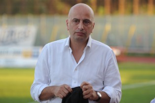 Giovanni Lombardi presidente della Casertana (Foto Giuseppe Melone)