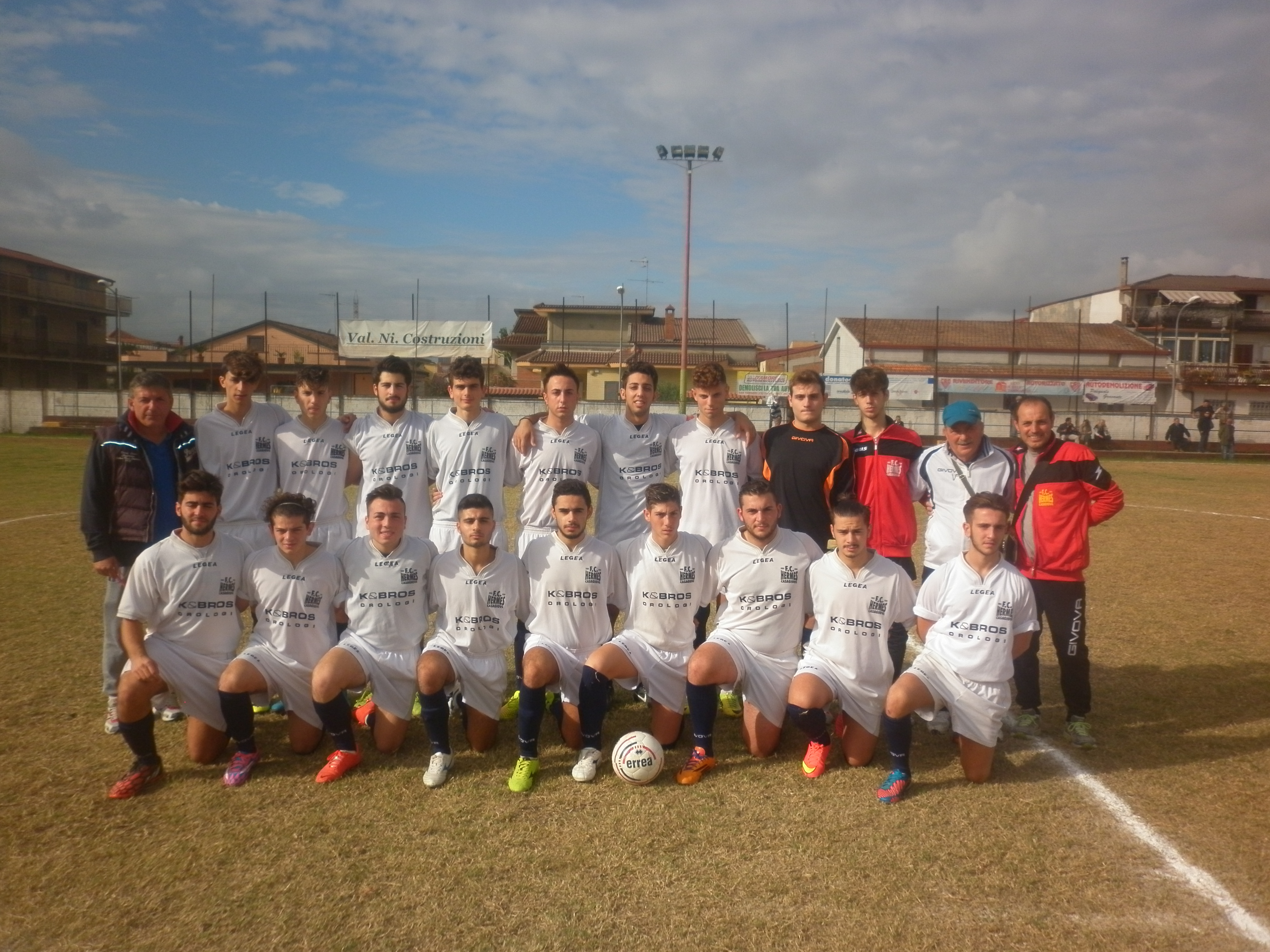 JUNIORES: Il Real San Tammaro batte di misura l’Hermes Casagiove