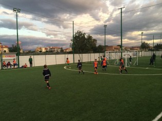 Una partita del torneo