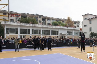 Un momento dell'inaugurazione