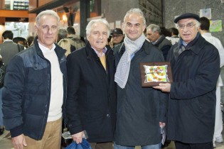 Petrungaro con Bonacci Del Gaudio e De Simone