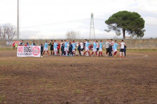 Le due squadre nel prepartita