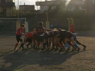 Lo Spartacus Rugby Social Club in mischia