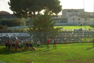 La meta di Morrone nel primo tempo