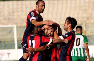 La Casertana festeggia al Pinto (Foto Scialla)