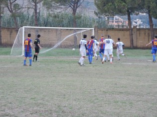 Il gol dell'Albanova