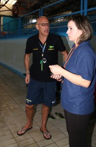 Napolitano e Melania Grego