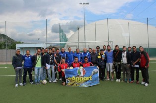I partecipanti allo stage di portieri