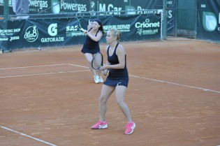 Gorgodze-Shapatava vincitrici del doppio (Foto Gennaro Buco)