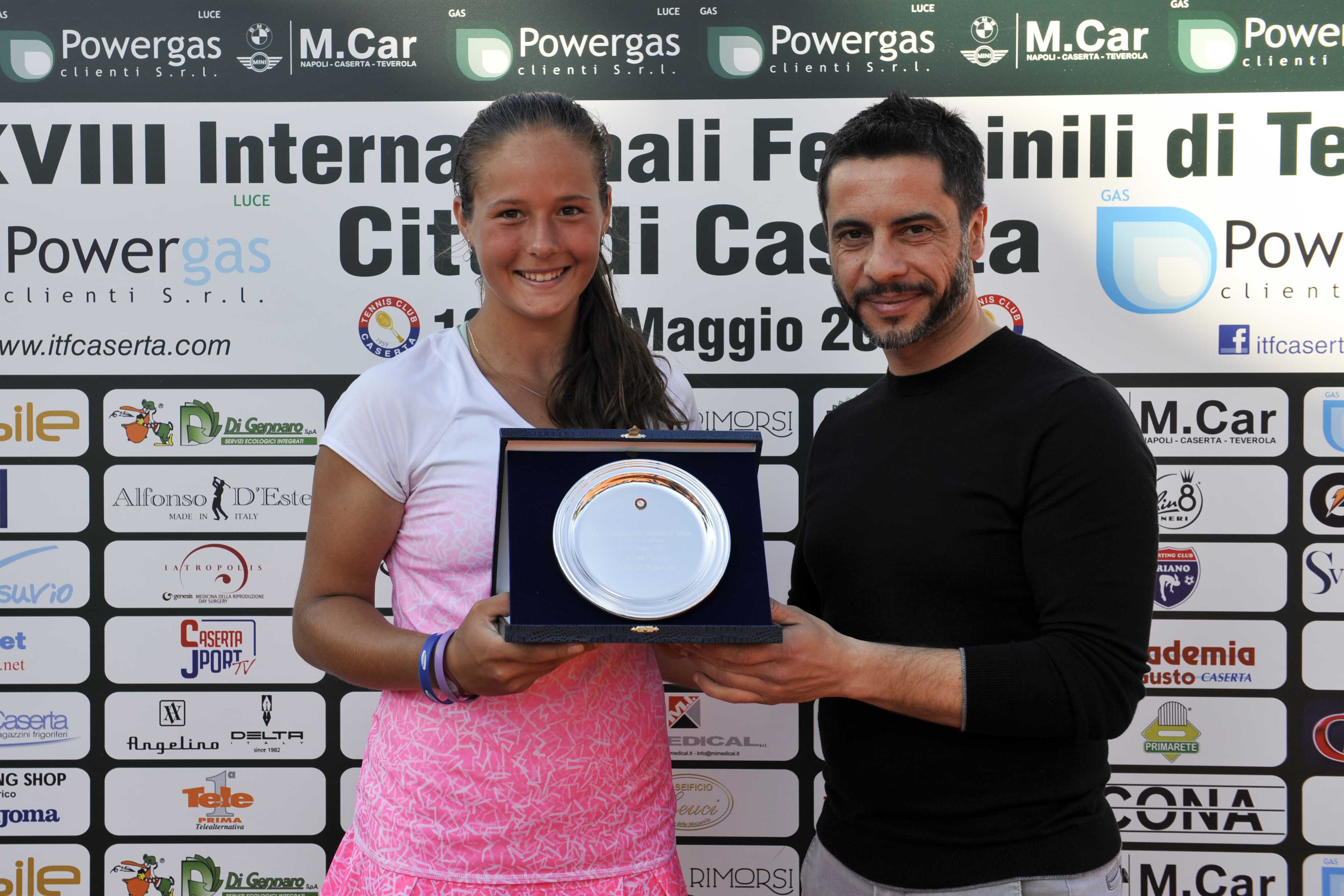 Darya Kasatkina trionfa agli Internazionali Femminili di Caserta
