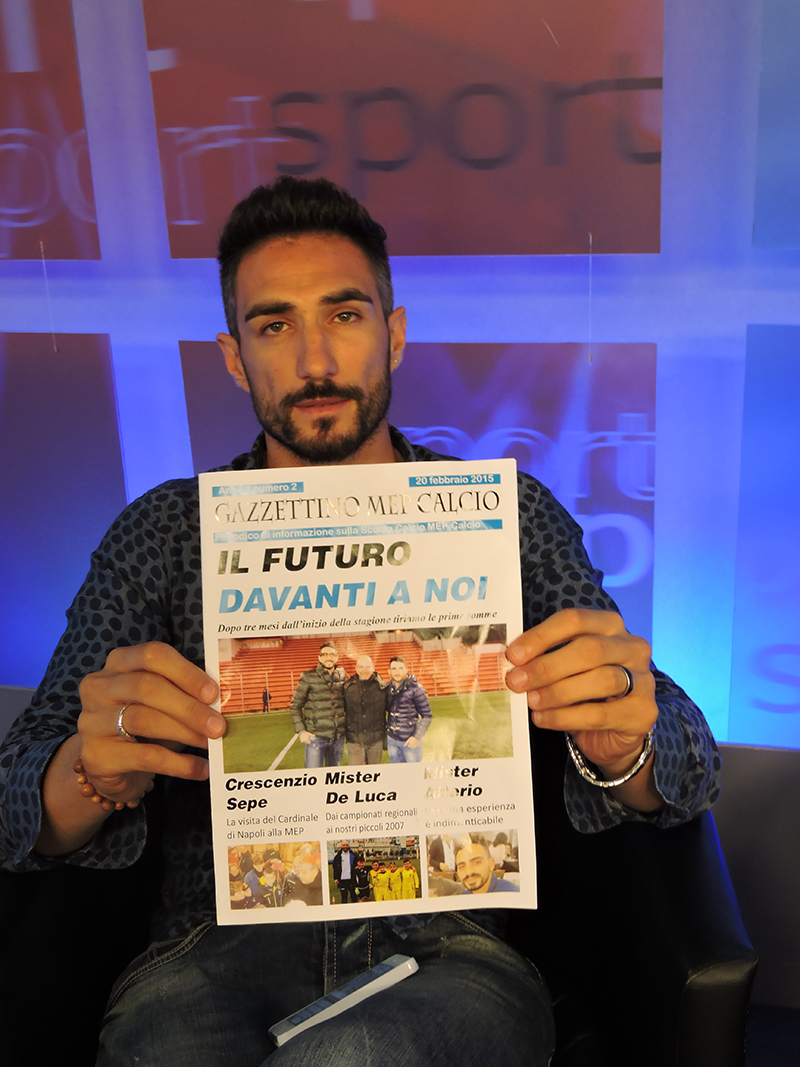 L’ex Casertana Borrelli neo allenatore del Portici: “Nascerà una squadra d’assalto e con giovani interessanti”