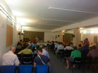 Le delegazioni delle squadre partecipanti