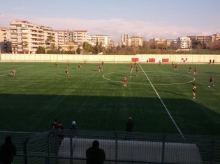 Lo stadio Comunale di Lusciano