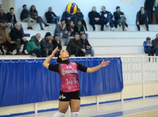 Melina Salzillo in azione (Foto Giuseppe Melone)