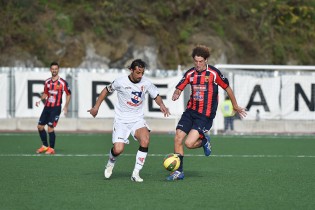 Scarpa in azione a dicembre contro la Casertana