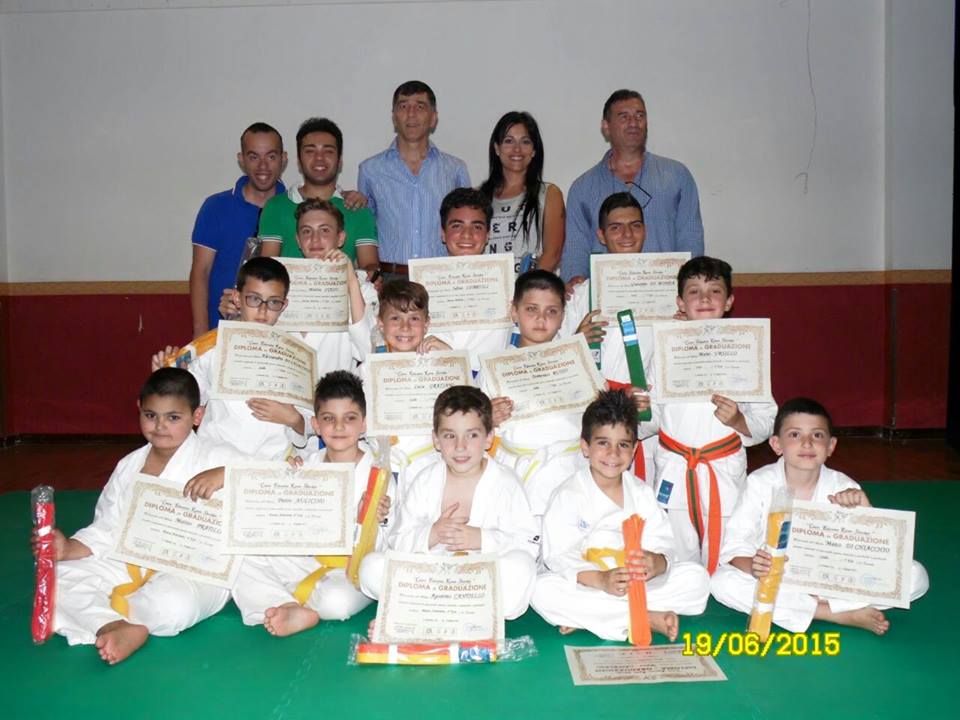 Tempo di esami per i ragazzi del ‘Centro Educativo Karate Shotokan’