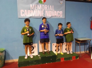 Riccardo Varone sul gradino più alto del podio