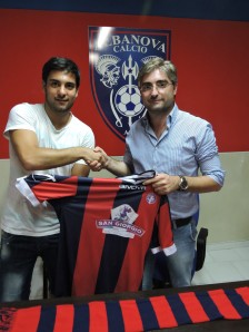 Antonio Diana con la maglia dell'Albanova