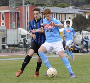 Marco Supino, qui con la maglia del Napoli 