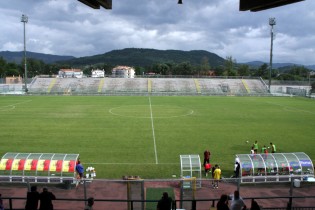 Una veduta del 'Patini' dove la Casertana si allenerà