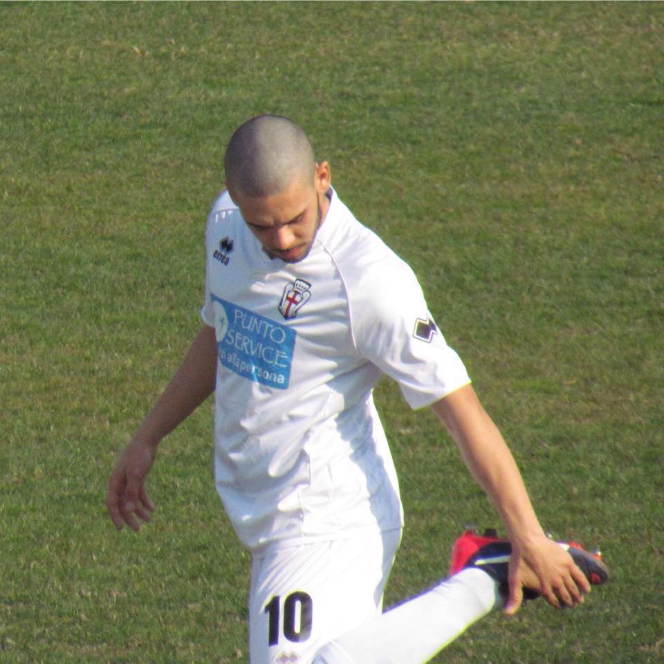 Salvatore De Iorio, qui con la maglia della Pro Vercelli