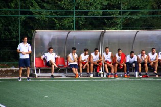 Alfredo Varsi in panchina contro la Primavera dell'Avellino