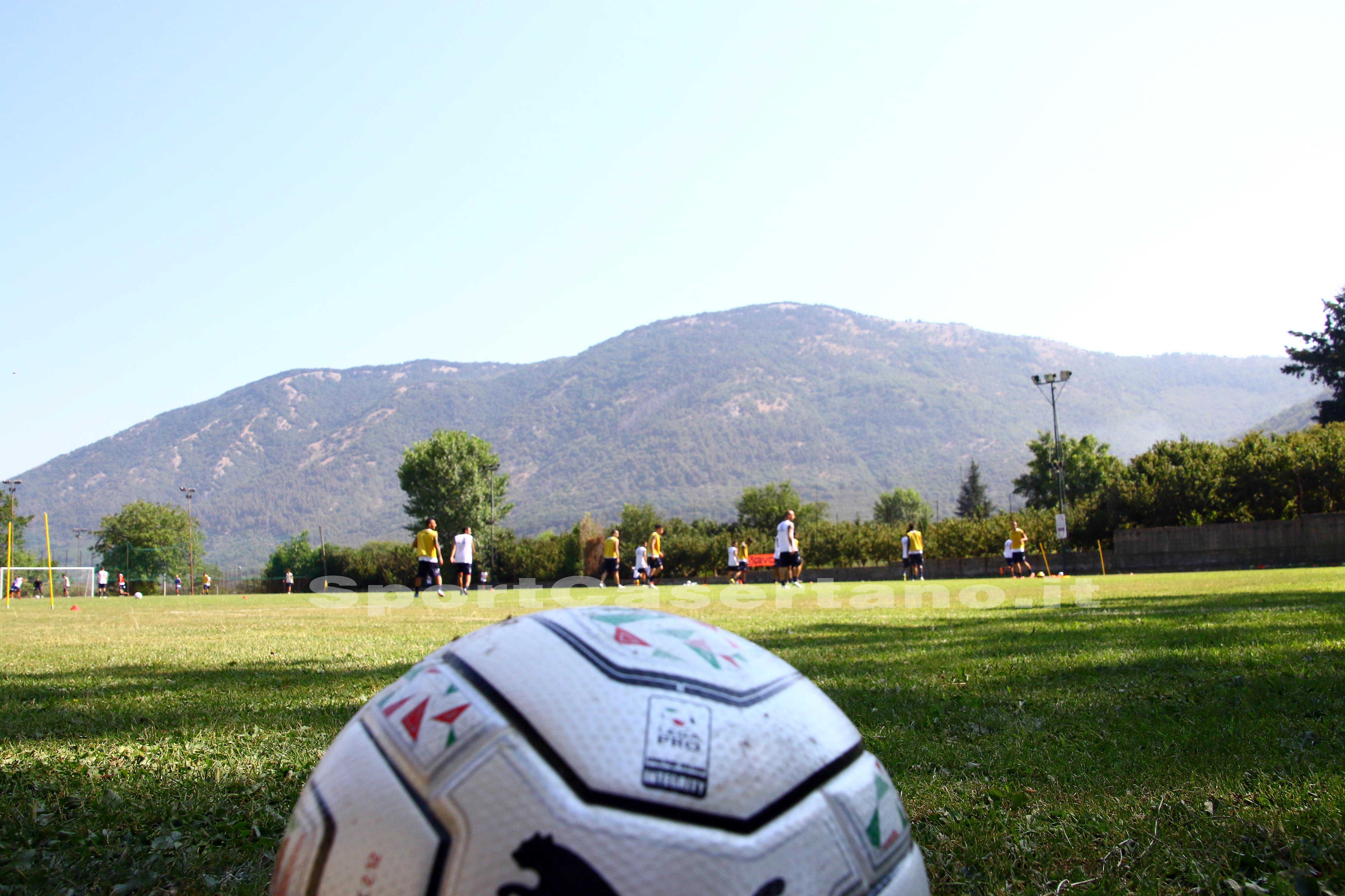 Casertana a Serino per l’intenso ritiro precampionato, la fotogallery