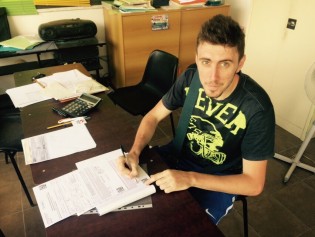 Lopetrone al momento della firma del contratto