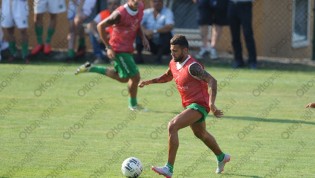 Marcello Trotta in azione contro la Rappresentativa Sturno (foto ottopagine.it)