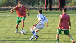 Marcello Trotta in azione contro la Rappresentativa Sturno (foto ottopagine.it)
