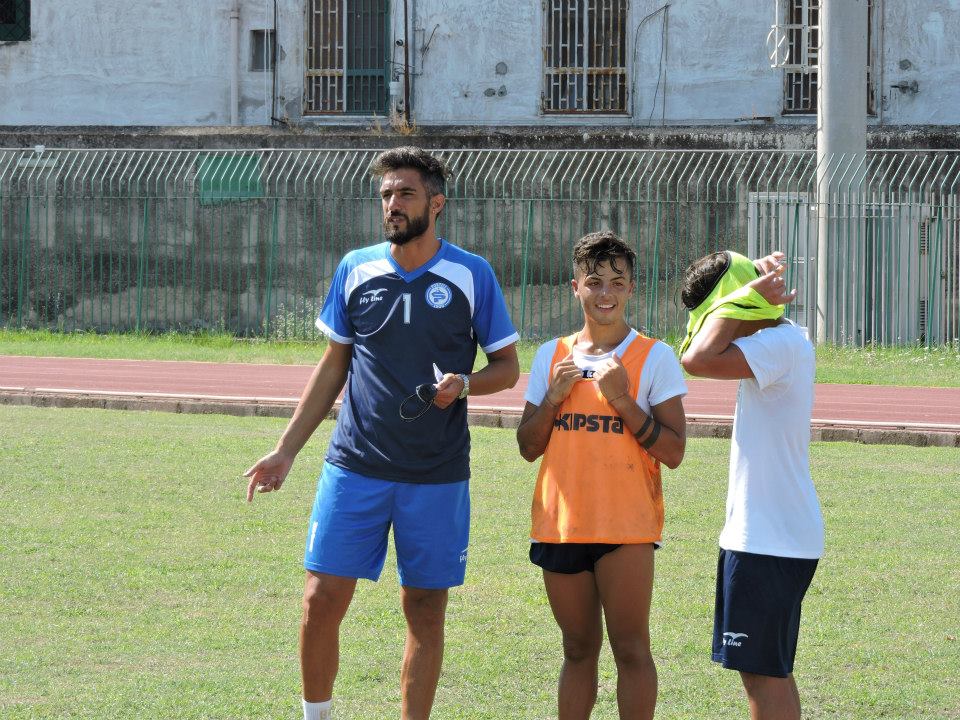 L’ex Casertana Borrelli alla sua prima esperienza da allenatore, la fotogallery