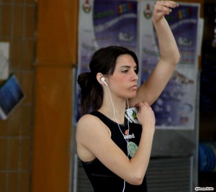 Vanessa De Simone lascia il volturno (foto: Giuseppe Scialla)