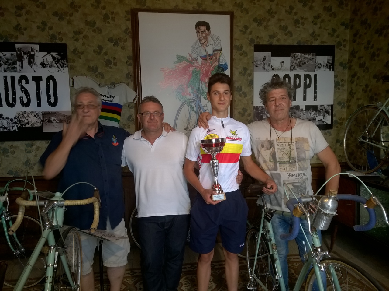 Trofeo Città di Presenzano: la cronometro Allievi nelle mani di Angelo Palomba