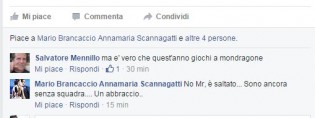 La conversazione su Facebook tra il calciatore e il suo ex allenatore