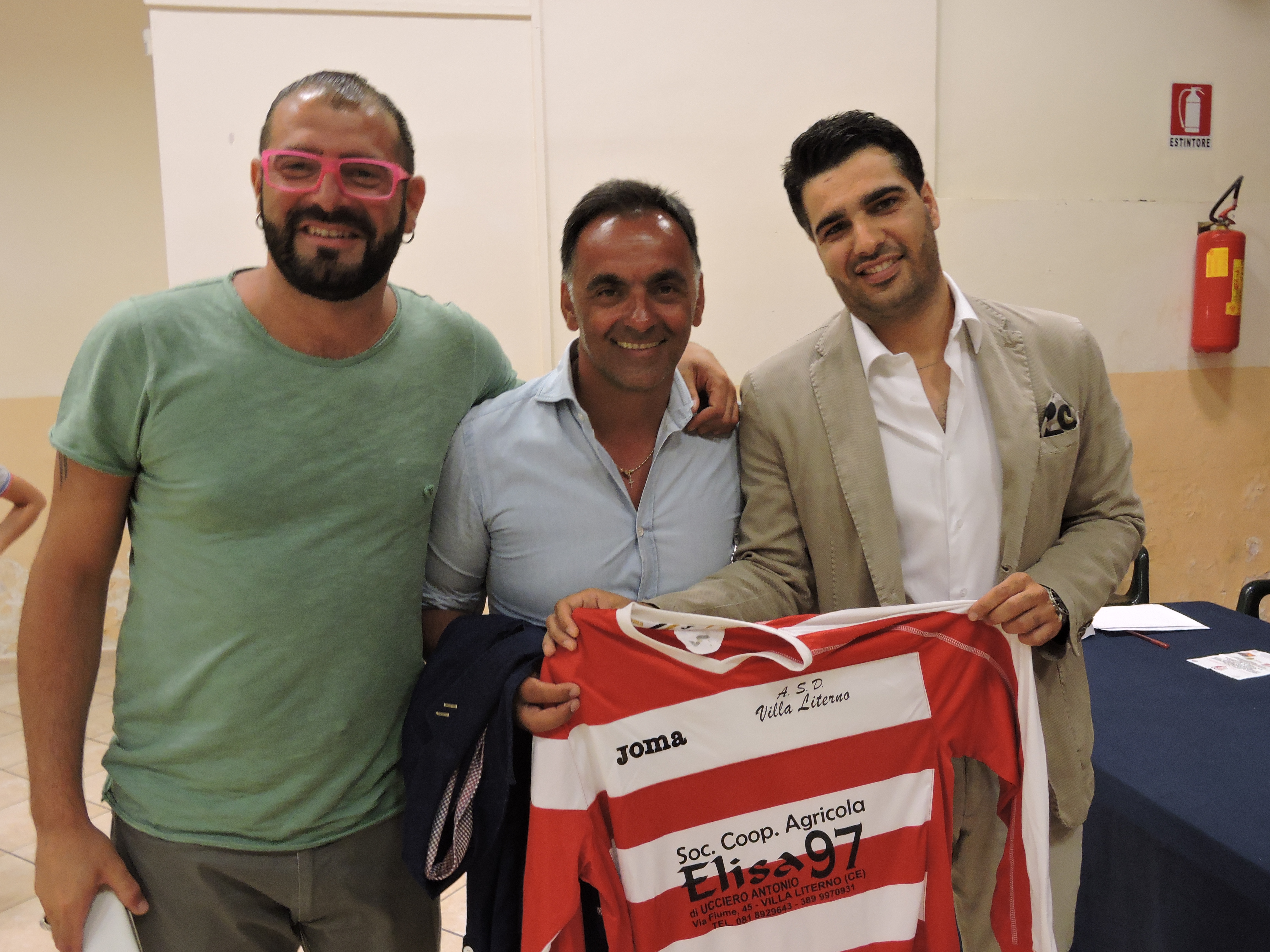 Lo staff del Villa Literno