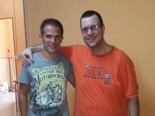 Gaetano Giordano col ds Ciarmiello