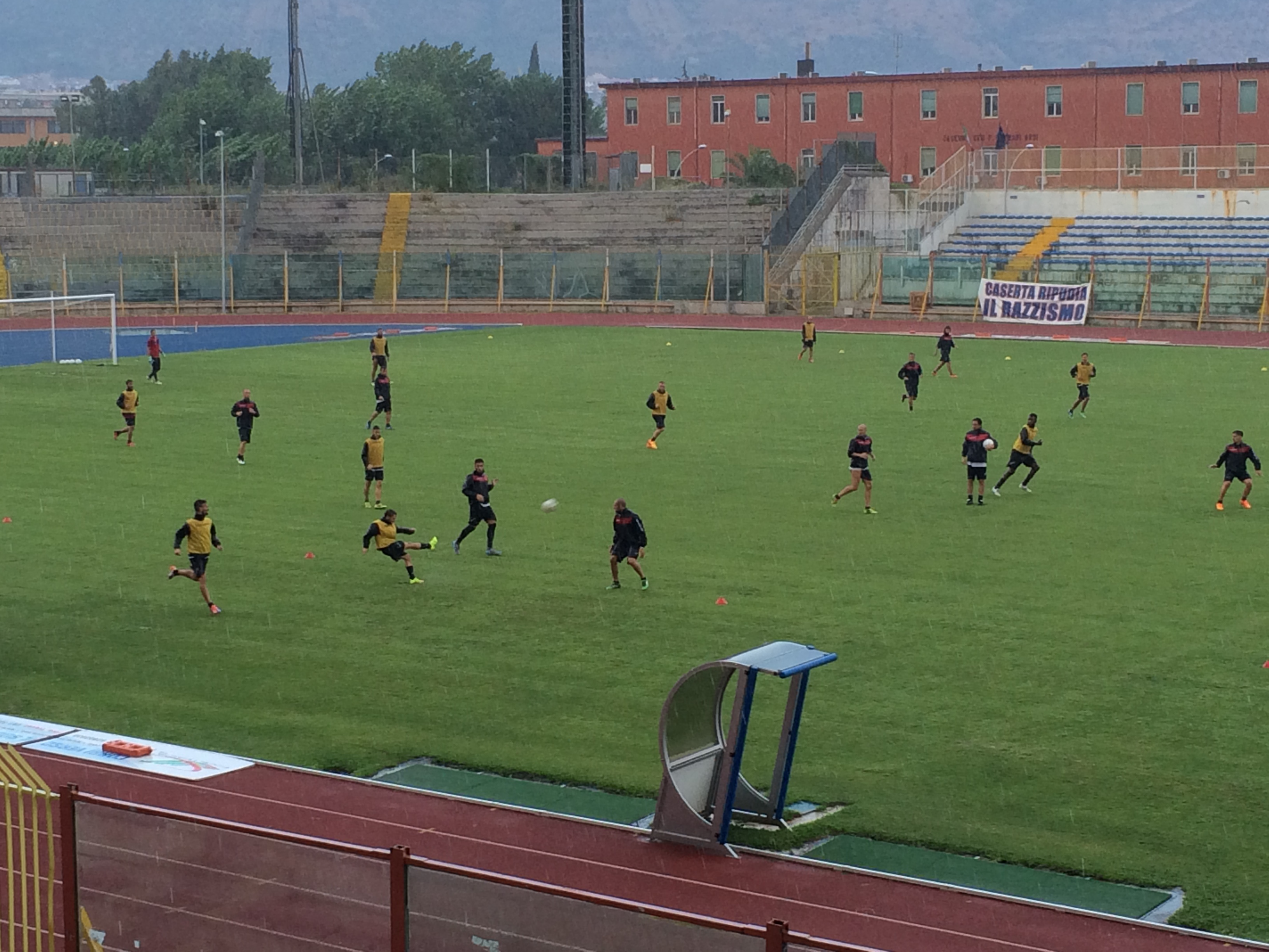 Casertana pronta per Avellino, Romaniello ha in mente novità a centrocampo